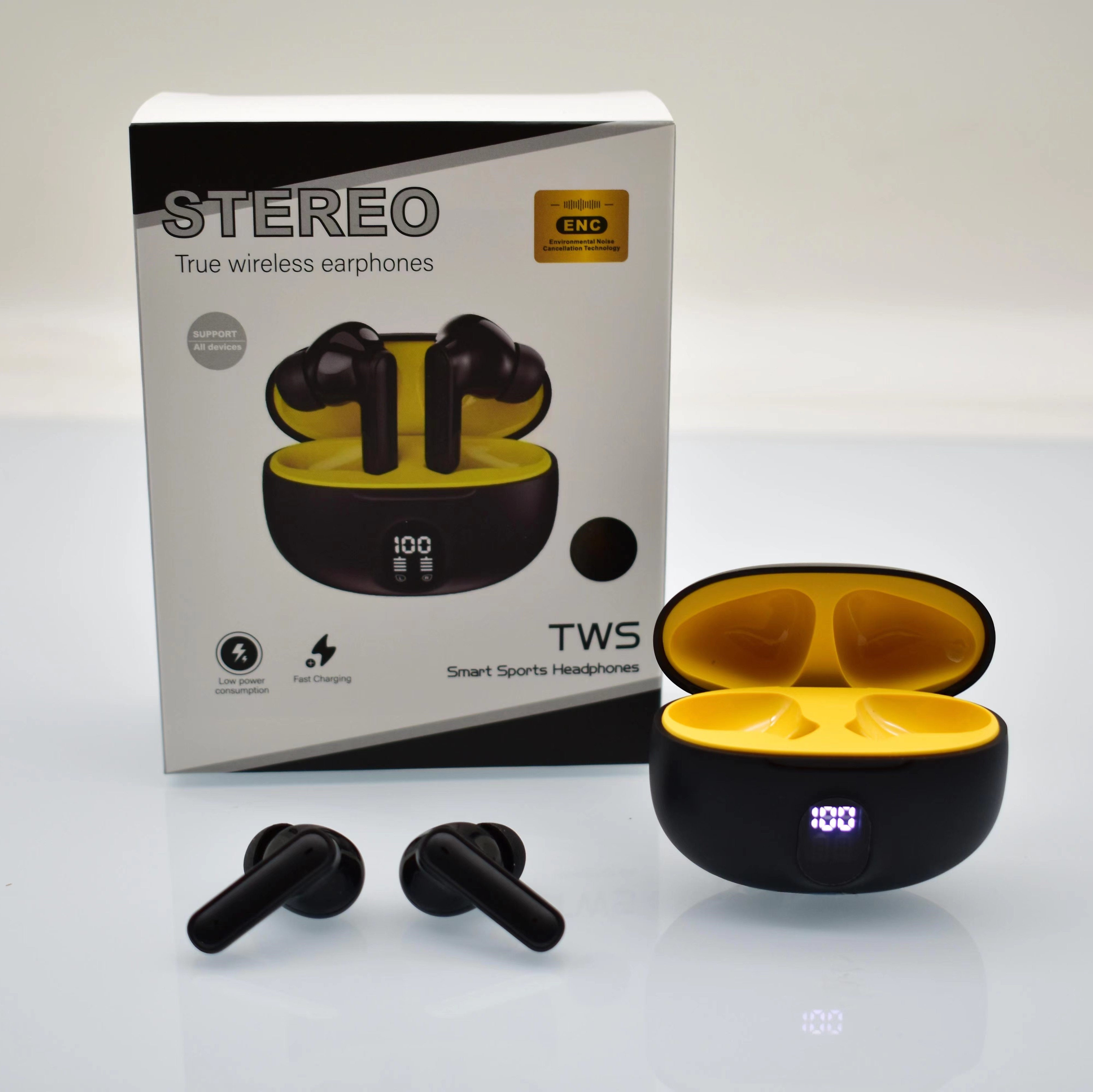 Wireless Earphones 895B – Waterproof, LCD Display